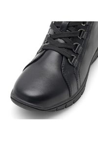 Clara Barson Botki WS6075-10 Czarny. Kolor: czarny. Materiał: skóra #8