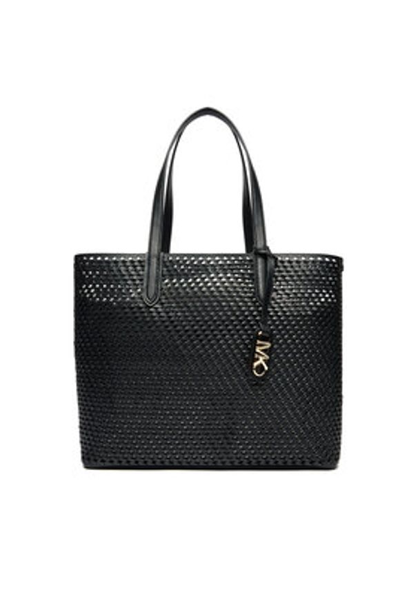 MICHAEL Michael Kors Torebka Eliza 30T4GZAT4L Czarny. Kolor: czarny. Materiał: skórzane