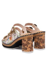 Laura Vita Klapki Naomio 10 Beżowy. Kolor: beżowy. Materiał: skóra #3