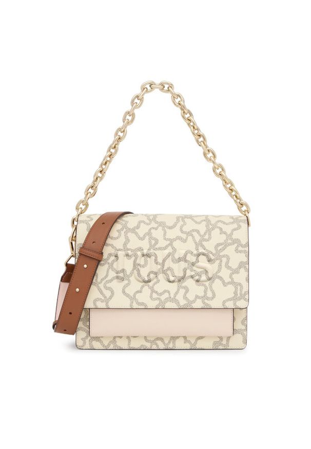 Tous - TOUS Torebka Bandolera M. Audree K Icon 2001799504 Écru. Materiał: skórzane