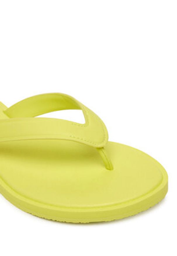 TOMMY HILFIGER - Tommy Hilfiger Japonki Th Scandi Premium Summer Sandal FW0FW09206 Żółty. Kolor: żółty. Materiał: syntetyk