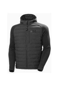 Kurtka puchowa Helly Hansen Arctic Ocean Hybrid. Kolor: wielokolorowy, czarny, brązowy. Materiał: puch #1