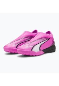 Puma - Buty piłkarskie dziecięce PUMA Ultra Match LL TT + Mid Jr. Kolor: różowy. Sport: piłka nożna