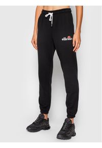 Ellesse Spodnie dresowe Noora SGK13459 Czarny Regular Fit. Kolor: czarny. Materiał: bawełna, dresówka