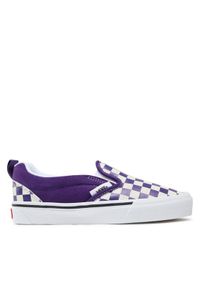 Vans Tenisówki Knu Slip VN0009QDZ1N1 Fioletowy. Kolor: fioletowy. Materiał: skóra