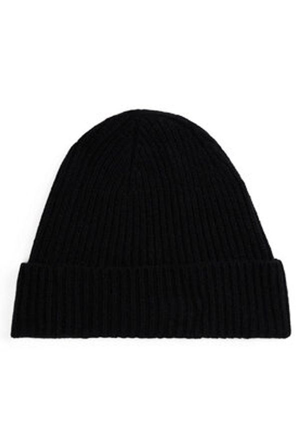 TOMMY HILFIGER - Tommy Hilfiger Czapka Th Cashmere AW0AW17772 Czarny. Kolor: czarny. Materiał: materiał, kaszmir