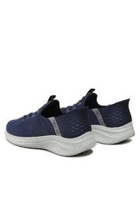 skechers - Skechers Sneakersy Right Away 232452 Granatowy. Kolor: niebieski. Materiał: materiał