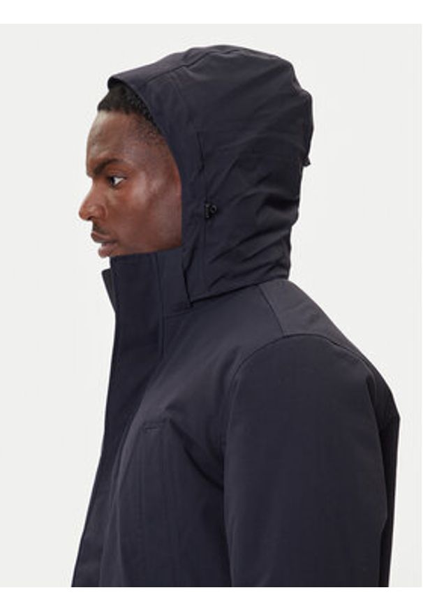 Jack Wolfskin Parka Canyon Shield A65119 Granatowy Regular Fit. Kolor: niebieski. Materiał: syntetyk