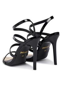 Just Cavalli Sandały 80RA3S55 ZSE31 Czarny. Kolor: czarny. Materiał: skóra #3