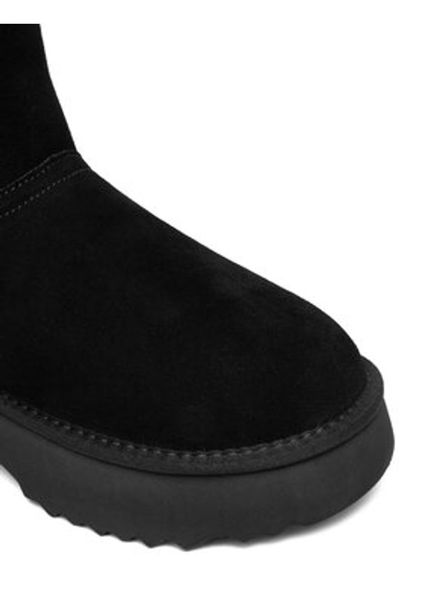 Liu Jo Śniegowce Juny 02 SF5133 PX002 Czarny. Kolor: czarny. Materiał: zamsz, skóra