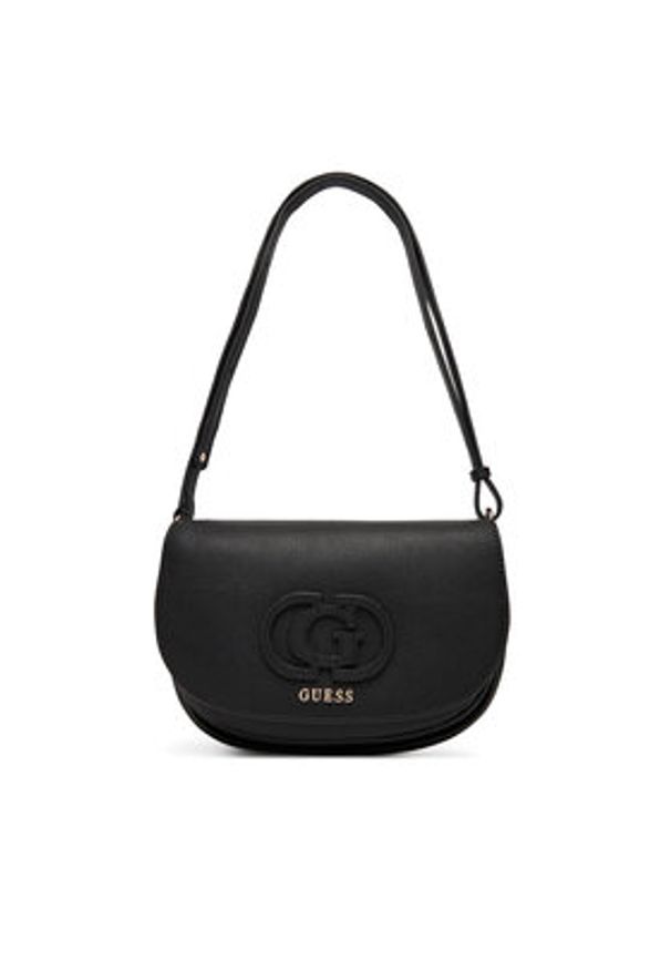 Guess Torebka Calebra HWBG95 36210 Czarny. Kolor: czarny. Materiał: skórzane