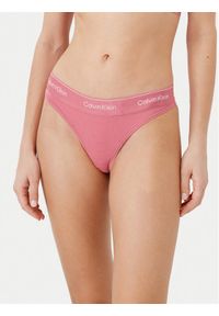 Calvin Klein Underwear Stringi 000QF7878E Różowy. Kolor: różowy