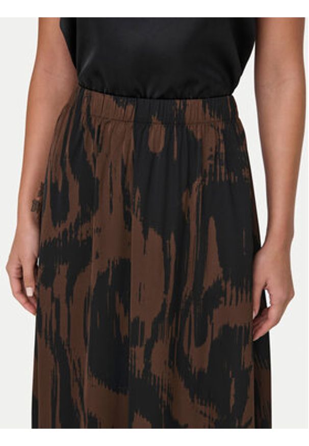 JDY Spódnica maxi Judy 15331472 Brązowy Regular Fit. Kolor: brązowy. Materiał: syntetyk