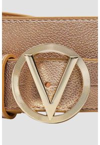 Valentino by Mario Valentino - VALENTINO Złoty pasek damski Hampton, Rozmiar XS. Kolor: złoty #4