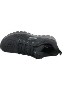 skechers - Buty Skechers Graceful Get Connected W 12615-BBK czarne. Kolor: czarny #5