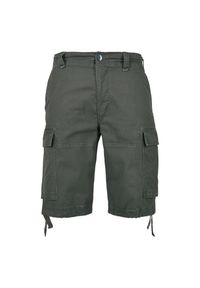 BUILD YOUR BRAND - Męskie Szorty Cargo W Stylu Vintage. Kolor: wielokolorowy