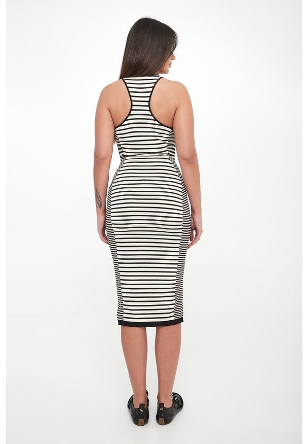 Elisabetta Franchi - Sukienka damska midi ELISABETTA FRANCHI. Długość: midi