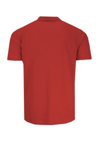 Vesari - Koszulka POLO, Czerwona, Jednokolorowa, Męska, Krótki Rękaw, Casualowa. Okazja: na co dzień. Typ kołnierza: polo. Kolor: czerwony. Materiał: bawełna. Długość rękawa: krótki rękaw. Długość: krótkie. Styl: casual #2