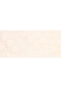 TOP SECRET - Luźny damski sweter ze wzorem. Kolor: biały. Materiał: dzianina, jeans. Długość: krótkie. Sezon: zima, jesień #3