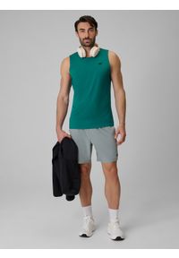 4f - 4F Spodenki treningowe szybkoschnące męskie - szare XXL. Kolor: szary. Materiał: materiał, dzianina, włókno. Sport: fitness #1