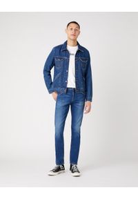 Wrangler - MĘSKA KURTKA JEANSOWA WRANGLER 124MJ W4MJUG923 112129142. Materiał: jeans #5