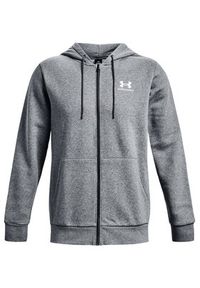 Under Armour Bluza UA Essential Fleece FZ Hood 1373881 Szary Regular Fit. Kolor: szary #4