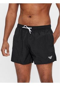 Emporio Armani Underwear Szorty kąpielowe 211756 4R422 00020 Czarny Regular Fit. Kolor: czarny. Materiał: syntetyk #1