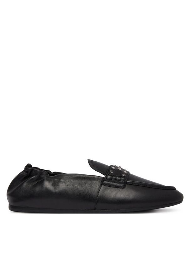 Karl Lagerfeld - KARL LAGERFELD Lordsy Marlee KL41311 Czarny. Kolor: czarny. Materiał: skóra