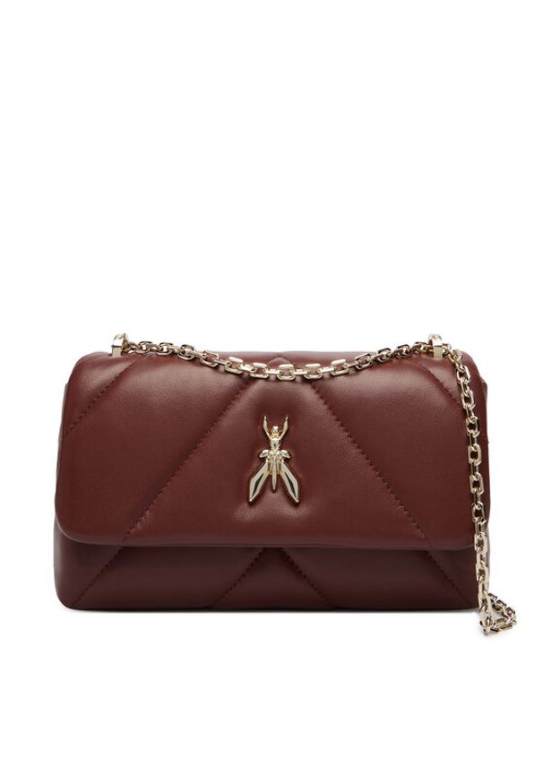 Patrizia Pepe Torebka CB0084/L006-B861 Brązowy. Kolor: brązowy. Materiał: skórzane