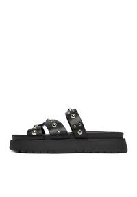 DeeZee Klapki CEO-HY69916-12 Czarny. Kolor: czarny. Materiał: skóra #8