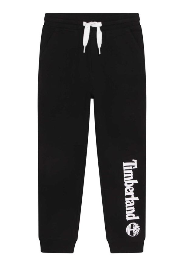 Timberland Spodnie dresowe T24C23 S Czarny Regular Fit. Kolor: czarny. Materiał: bawełna