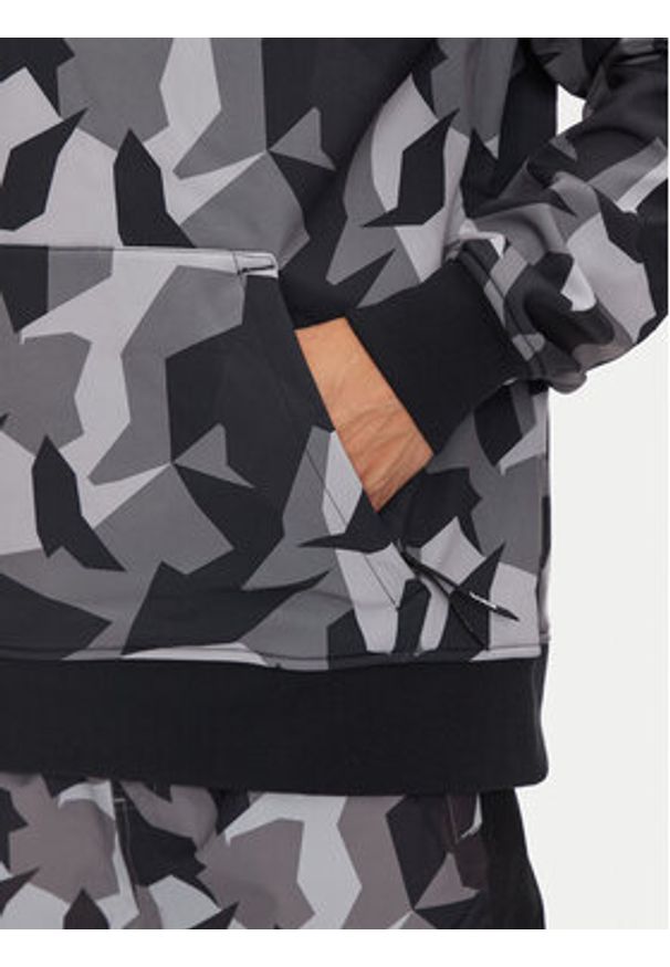 Colourwear Bluza techniczna Hoodie 7010302 Czarny Regular Fit. Kolor: czarny. Materiał: bawełna