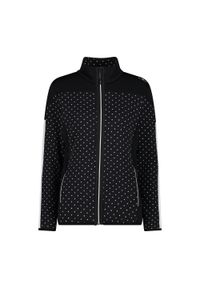 Golf damska turystyczne CMP 34E4176. Typ kołnierza: golf. Kolor: czarny. Materiał: polar. Sport: golf #1