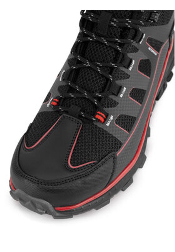 Hunter Trekkingi PEAK RT MID WP Czarny. Kolor: czarny. Materiał: materiał. Sport: turystyka piesza