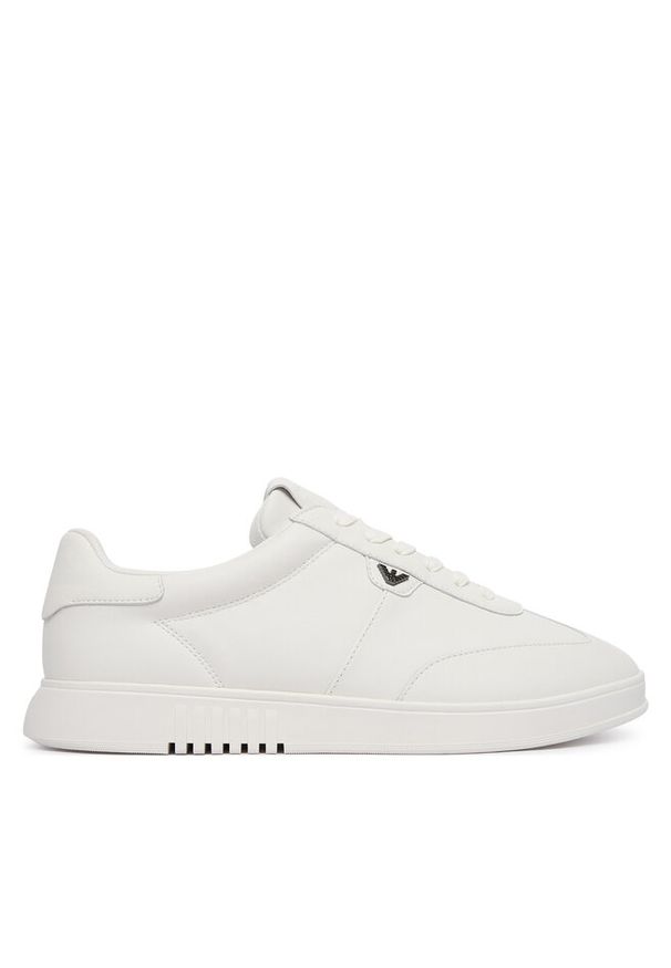 Sneakersy Emporio Armani. Kolor: biały
