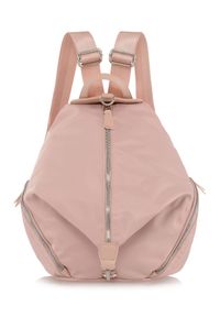 Ochnik - Różowy plecak damski. Kolor: różowy