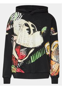 Desigual Bluza MONSIEUR CHRISTIAN LACROIX Mickey Cubist 24SWSK57 Czarny Oversize. Kolor: czarny. Materiał: bawełna #1