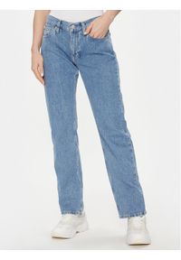 Calvin Klein Jeans Jeansy Low Rise Straight J20J222439 Niebieski Straight Fit. Kolor: niebieski