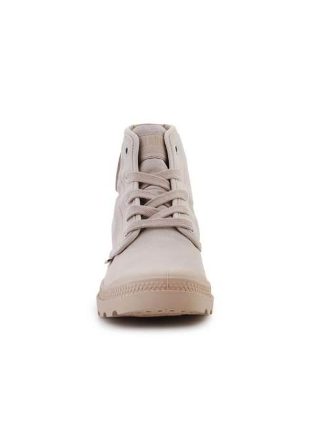 Buty do chodzenia damskie Palladium Pampa Hi Pilat. Zapięcie: sznurówki. Kolor: beżowy. Materiał: tkanina. Szerokość cholewki: normalna. Sport: turystyka piesza