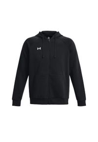 Under Armour - Bluza Rozpinana Męska Polar Rival. Kolor: czarny. Materiał: polar