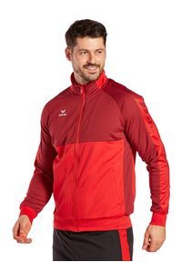 ERIMA - Kurtka Erima Worker Six Wings. Kolor: czerwony. Sport: fitness