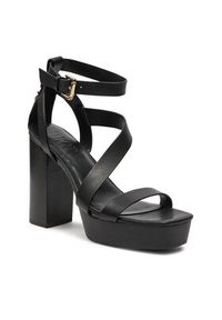 DKNY Sandały Ilisa K1447608 Czarny. Kolor: czarny. Materiał: skóra #4