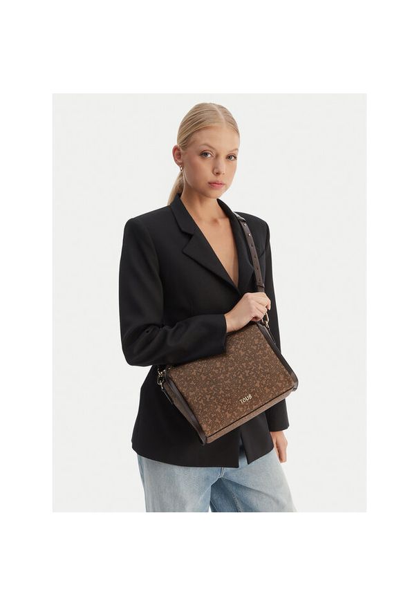 Tous - Torebka TOUS. Kolor: brązowy