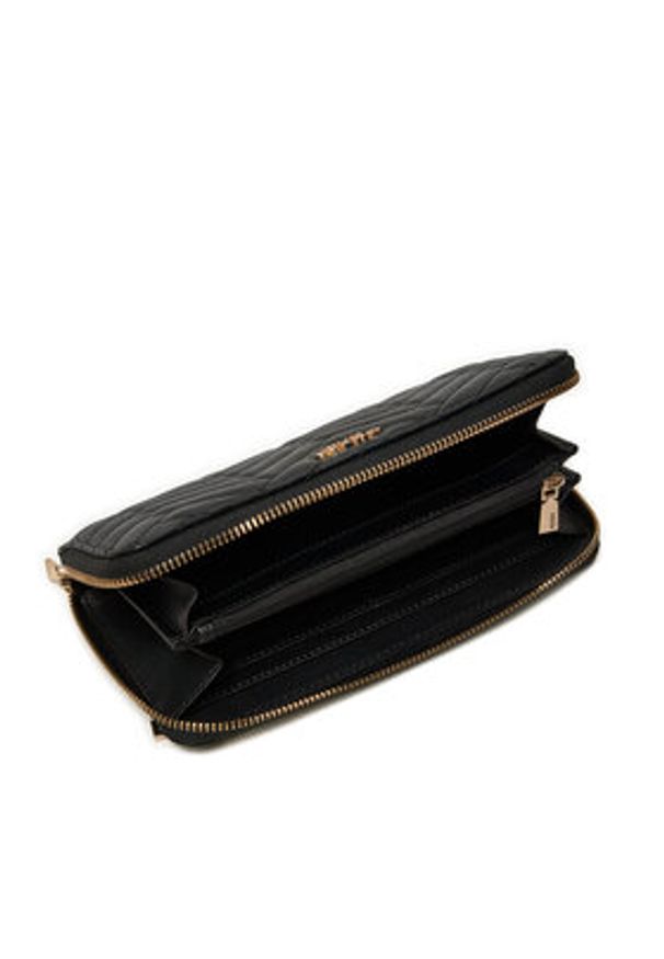 Guess Portfel SWQG95 08146 Czarny. Kolor: czarny. Materiał: skóra