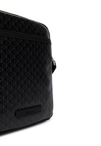 Calvin Klein Saszetka Emblem Aop Coated Slim Reporter LV04D3334G Czarny. Kolor: czarny. Materiał: skóra #4