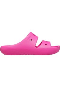 Klapki basenowe dla chłopca Crocs Classic Sandal v2. Kolor: różowy