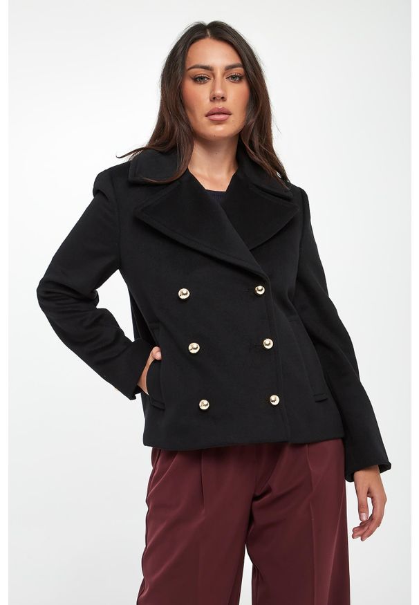 Marella - Kurtka damska wełniana z kaszmirem Lago MARELLA. Materiał: wełna, kaszmir