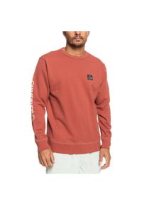 Bluza sportowa męska Quiksilver The Orginal. Kolor: pomarańczowy. Materiał: bawełna