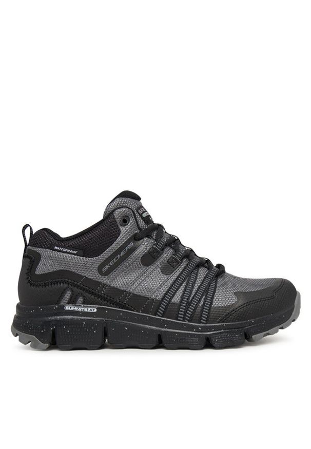 skechers - Skechers Trekkingi Summits At 180186/CCBK Szary. Kolor: szary. Materiał: materiał