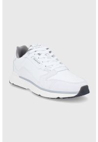 GANT - Gant Buty skórzane Beeker kolor biały. Nosek buta: okrągły. Zapięcie: sznurówki. Kolor: biały. Materiał: skóra #3